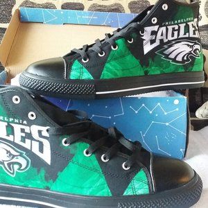 Men's Philadelphia Eagles High Top Shoes